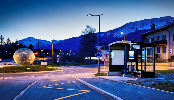 Switzerland Smart Bus Shelter Project: High-Altitude Cold Climate Solution  