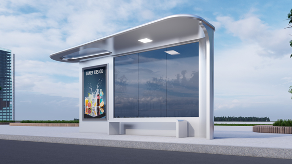 UAE Bus Shelter Case | Closed bus shelter& Light Box