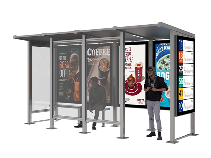 Bus Stop Shelter for Sale- YR-SSBS-25043