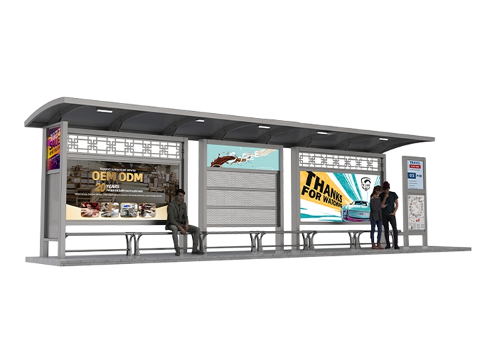 Outdoor Bus Shelter- YR-SSBS-25041