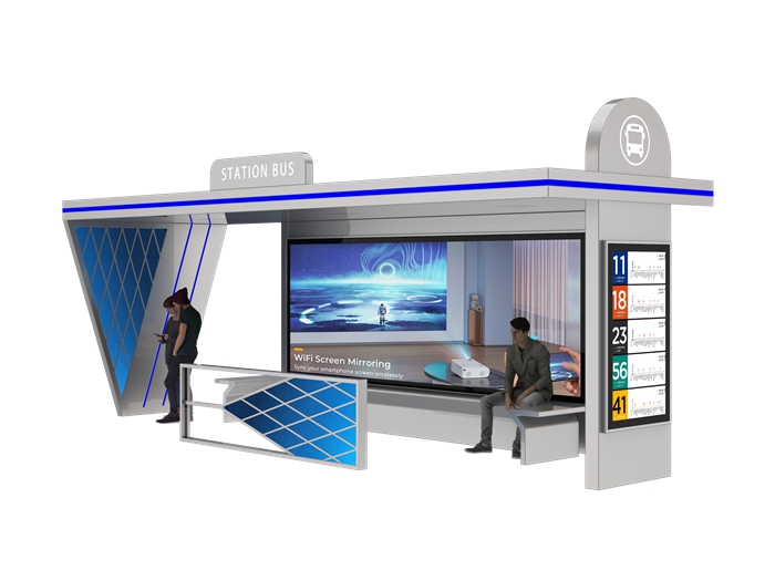 Bus Stop and Shelter- YR2503-028C