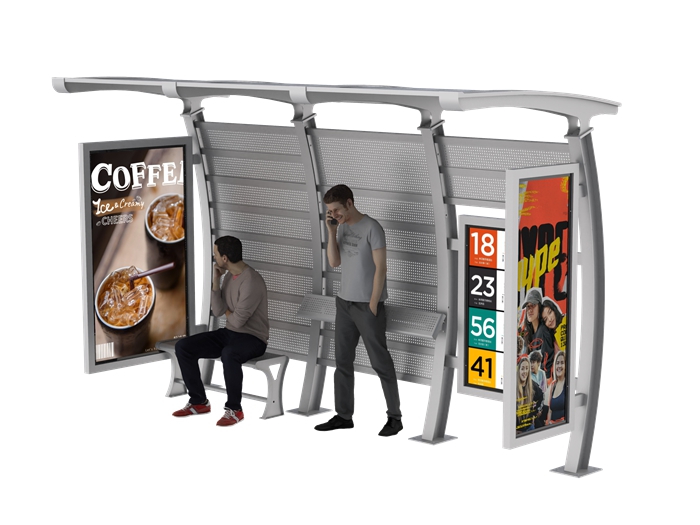 Easy Assemble Bus Shelter- YR1708-014