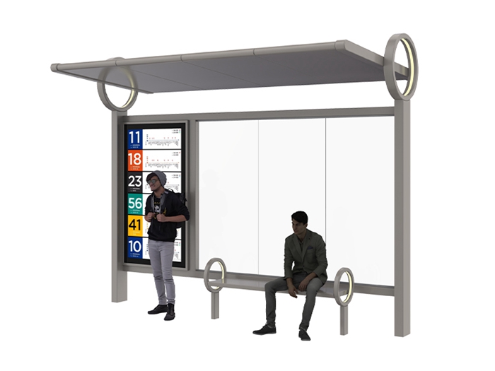 Modern Bus Shelters- YR-SSBS-2301101 Modern Bus Shelters- YR-SSBS-2301101