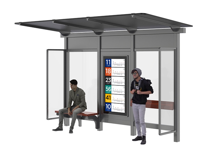 Solar Powered Bus Shelter- YR-SSBS-2409348