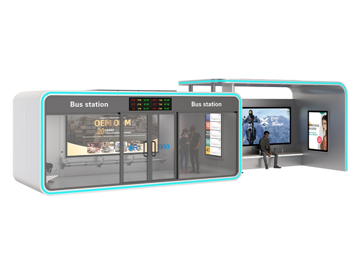 Air Conditioned Bus Shelter- YR-ACBS-2511003 Air Conditioned Bus Shelter- YR-ACBS-2511003