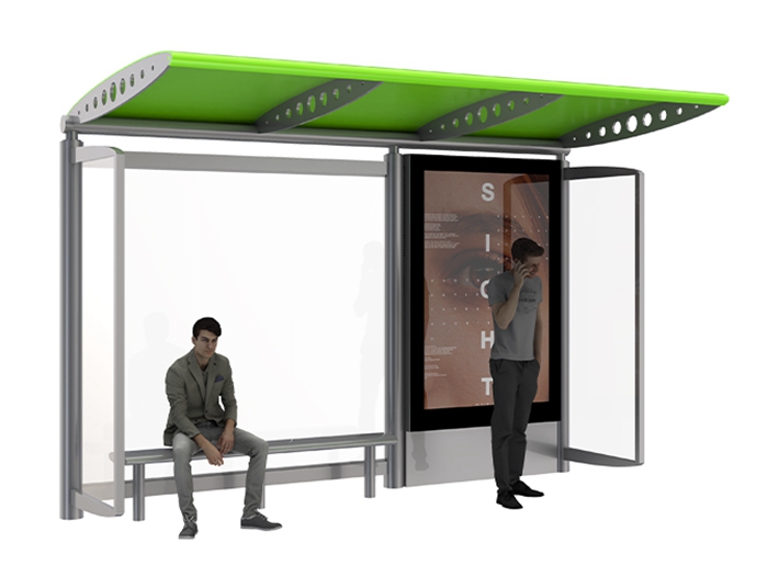 Bus Stop Shelter Manufacturers- YR-SSBS-2308009 Bus Stop Shelter Manufacturers- YR-SSBS-2308009