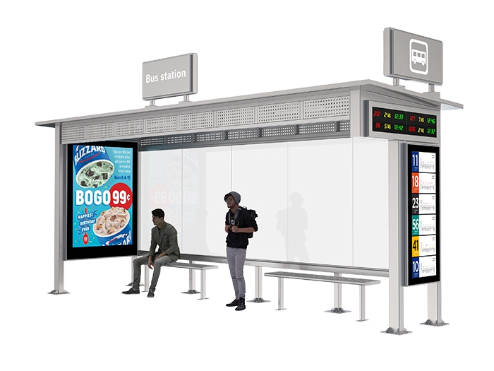 Smart Shelter for Urban Transit- YR-SMBS-25044