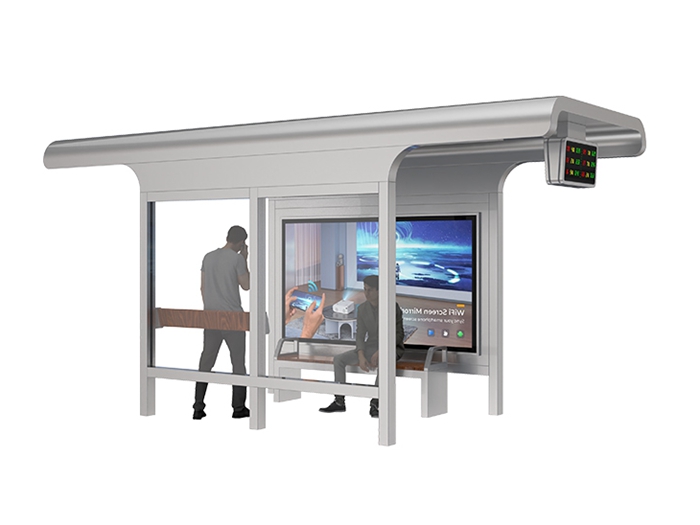 Bus Shelter with Display- YR-SMBS-2402335