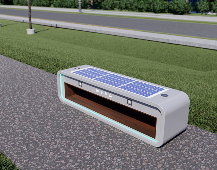 Classic Solar Bench