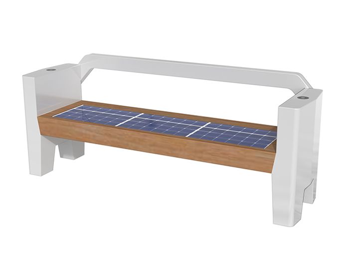 Modern Design Solar Bench- YR-SPP-042