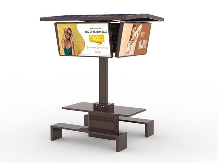 Smart Charging Table with LED Screen- YR-SPP-039
