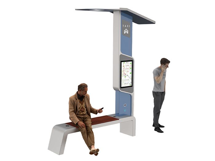 Bluetooth Smart Solar Bench- YR-SPP-036