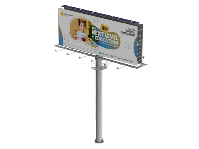 Highway Billboard with Solar Energy System- YR2410-006
