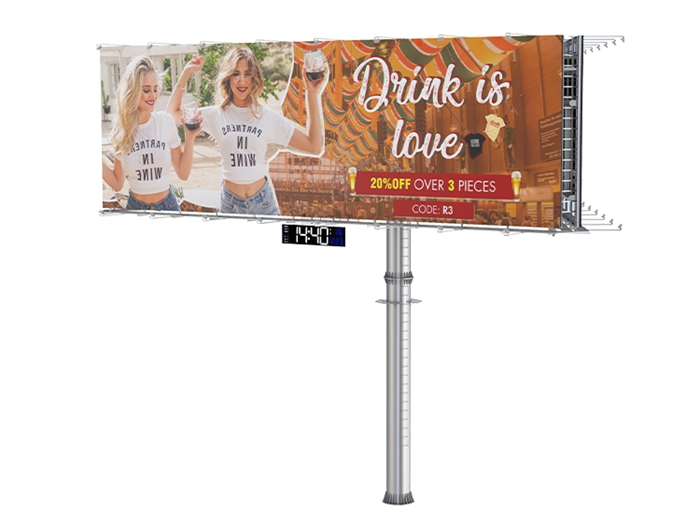Three Sided Banner Billboard Frame- YR1902-001A