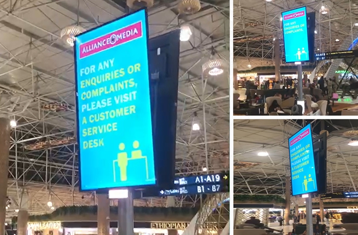 YEROO 75-Inch LCD Digital Signage: Enhanced Indoor Solution for South African Airports YEROO 75-Inch LCD Digital Signage: Enhanced Indoor Solution for South African Airports