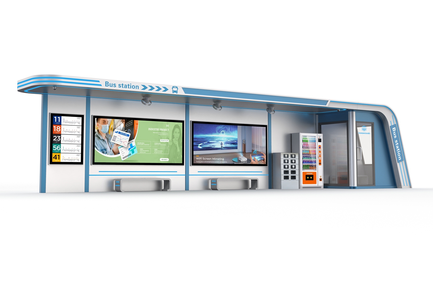 Intelligent Bus Shelter- YR2601-001