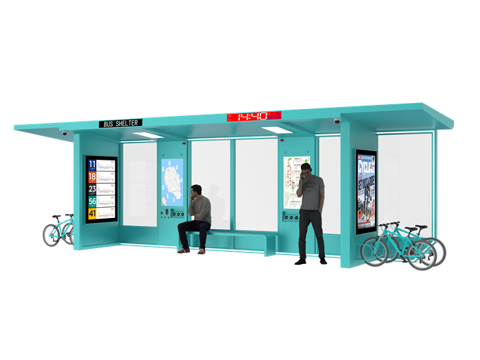 Solar Powered Bus Shelters- YR-SSBS-2603005