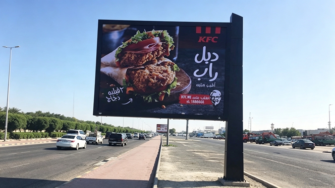YEROO Cost-Effective Roadside Billboard Project in Kuwait