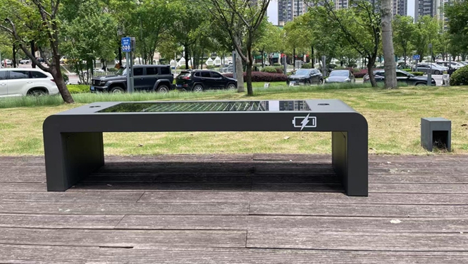 Multi-Functional Smart Solar Bench Installed in Australia