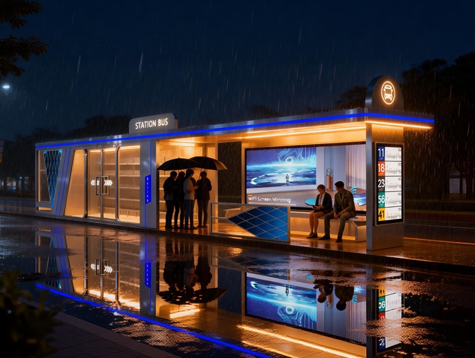 Smart Bus Stop: Features and ROI for City Governments